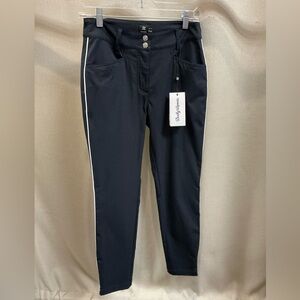 Daily Sports Glam Ankle Pants Navy